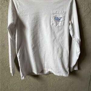 Boy’s Vineyard Vines White Long Sleeve Shirt